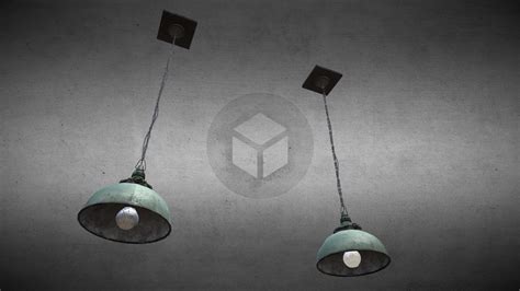 Hanging Industrial Ceiling Lamp - Buy Royalty Free 3D model by Colin ...