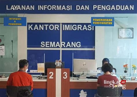 Imbas Gangguan Server Pdn Permohonan Paspor Di Imigrasi Semarang