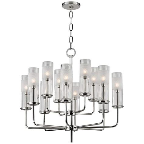 Hudson Valley Wentworth 25 Wide Polished Nickel Chandelier 1f569