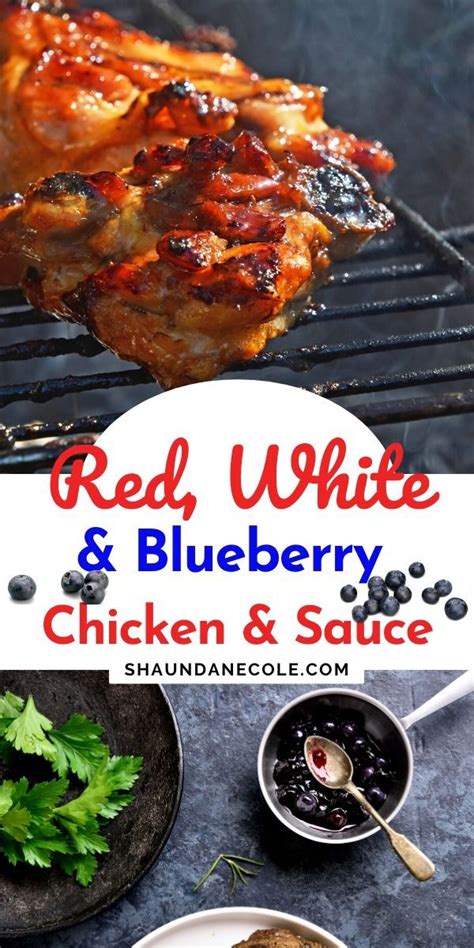 Red White And Blueberry Glazed Chicken Best Instant Pot Recipes Instant Pot Recipes Chicken