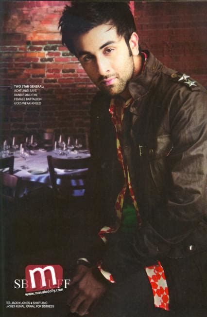 Ranbir Kapoor Filmfare scans