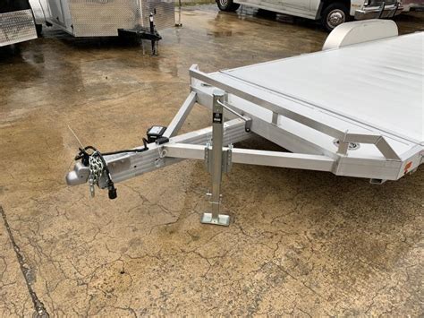 2023 Aluma 8220H Tilt Bed Aluminum Open Car Hauler Trailer 10k GVWR