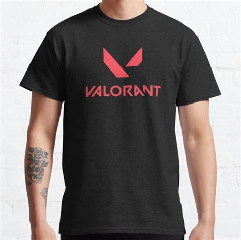 Logo Valorant Cotton T Shirt Trending New Gaming Tee Etsy