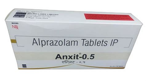 Micro NPX 0.5mg Alprazolam Tablets, 10x(1x15)Tables at Rs 47/strip in ...