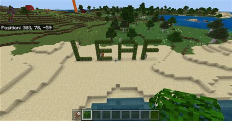 How To Get Oak Leaves In Minecraft