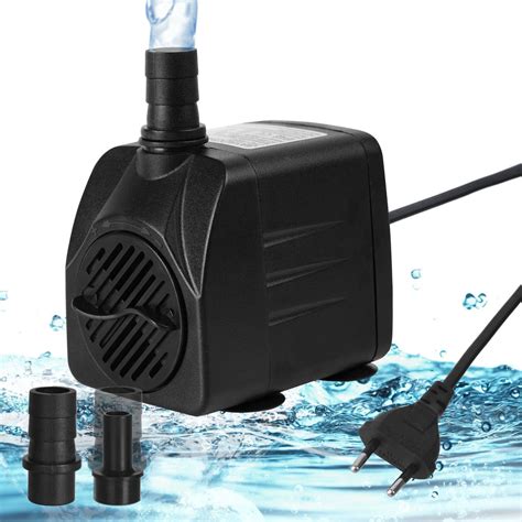 Awroutdoor Pompe Eau Submersible 25W 1800L H Mini Pompe Aquarium