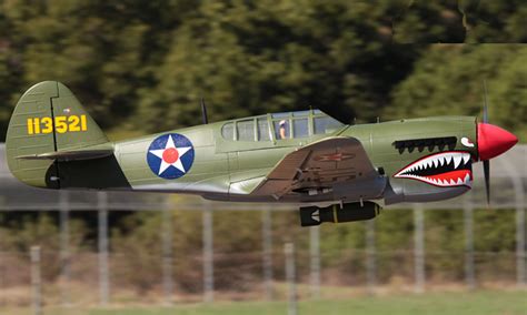 LX P 40E Warhawk 2000mm Warbird RC Airplane PNP Green RC Airplane