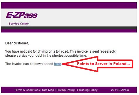 Alert Ez Pass Phishing Scam Alert On Tech Street On Tech Street