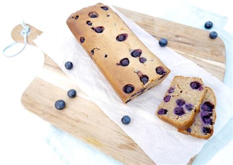 Gezonde Yoghurtcake Met Blauwe Bessen Gezond Bessen Makkelijke Cake