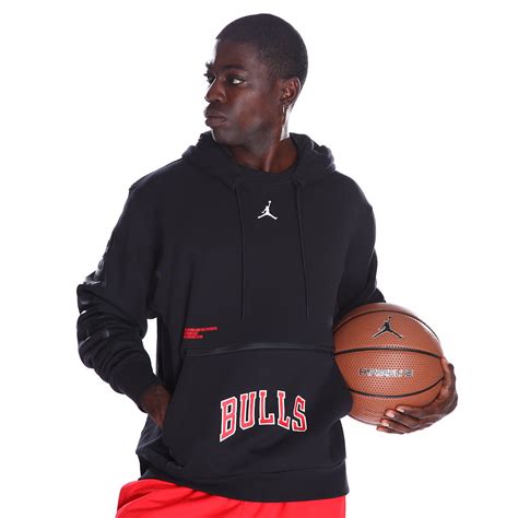 Nike Chicago Bulls NBA Erkek Siyah Basketbol Sweatshirt DR6999 010