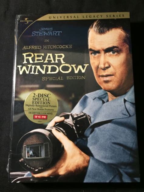 Rear Window Dvd 2008 2 Disc Set Special Edition Universal Legacy