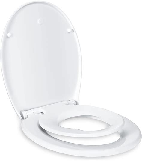 Todot Abattant Wc Familial Lunette De Toilette Avec Si Ge Enfant