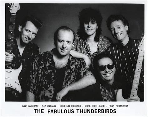 The Fabulous Thunderbirds Vintage Concert Promo Print At Wolfgangs