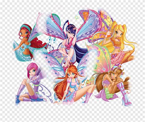 Winx Club Believix En Ti Florece Aisha Stella Tecna Diverso Musa Png