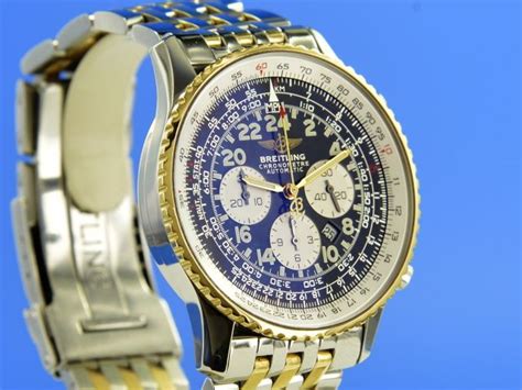 Breitling Navitimer Cosmonaute Chronograph Stahl Gold D D