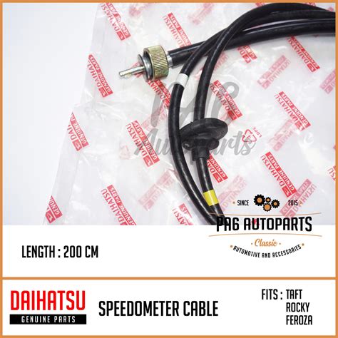 DAIHATSU TAFT ROCKY FEROZA FOURTRAK SPORTRAK SPEEDOMETER CABLE ASSY