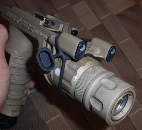 Surefire M900v Vertical Foregrip Led Weaponlight With White And Ir Output Tan Ar15