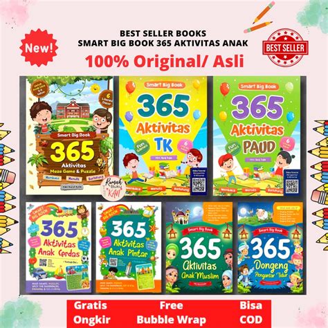 Jual BUKU 365 AKTIVITAS ANAK CERDAS 365 AKTIVITAS ANAK TK 365