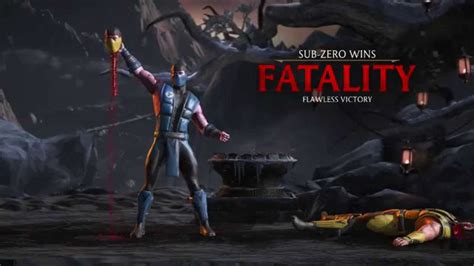 Mortal Kombat X Klassic Fatalities Sub Zero Scorpion Sonya Blade Johnny Cage Youtube