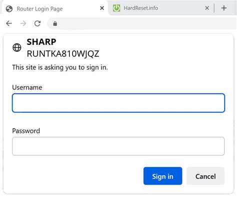 Sharp Runtka Wjqz Default Password How To Hardreset Info