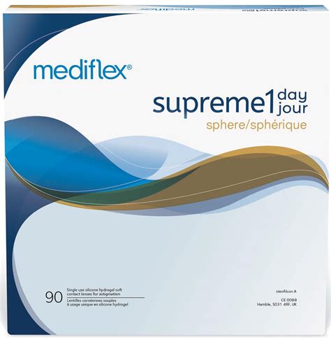 Mediflex® Supreme 1 Day Sphere 90 Pack Dr Bruce Coward And Associates