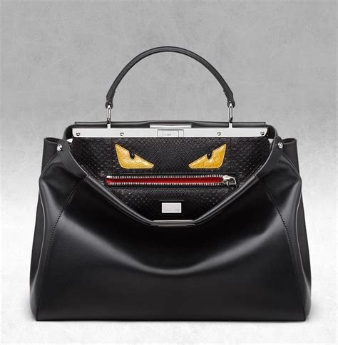 Fendi Monster Peekaboo Handbag Paul Smith