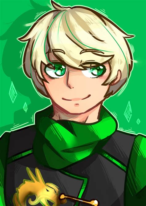 ::Lloyd:: headshot by Khwan123-and-ninjago on DeviantArt