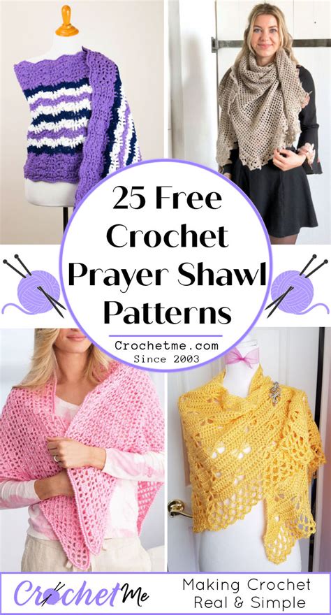 25 Free Crochet Prayer Shawl Patterns Crochet Me