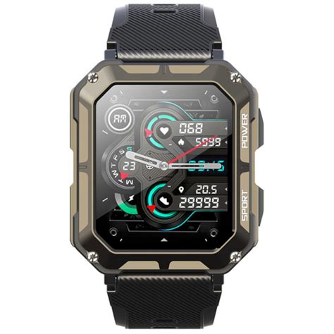 Lemfo C Pro Preto Smartwatch