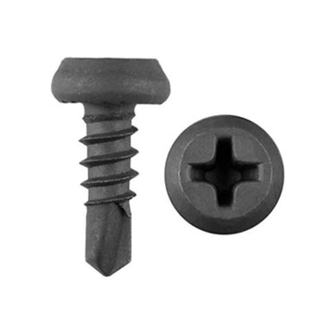 Philips Negro Tornillo Estructura Drywall Punta Aguda Hz Fastener