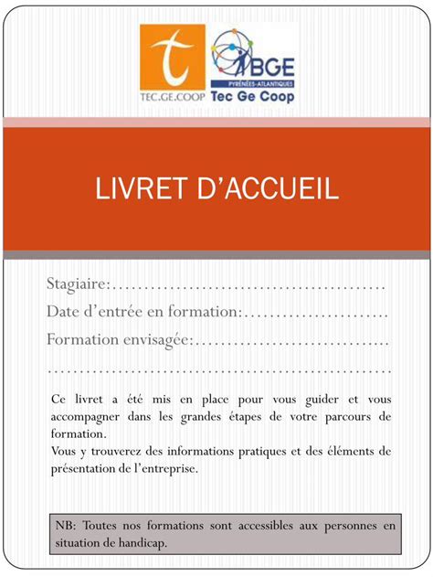 Pdf Livret Daccueil Tec Ge Coop Dokumen Tips