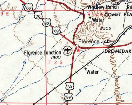 Florence Arizona Map