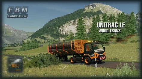 LS 22 Unitrac WoodTrans LE V1 0 0 0 Farming Simulator 2025 Mod LS