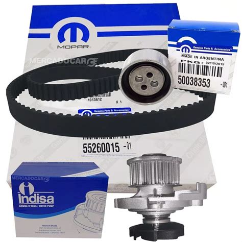 Kit de Distribución Mopar Bomba de Agua Indisa 1 3 Fire 8v Fiorino