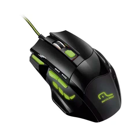 Mouse Ptico Kolke Kgm Negro Verde