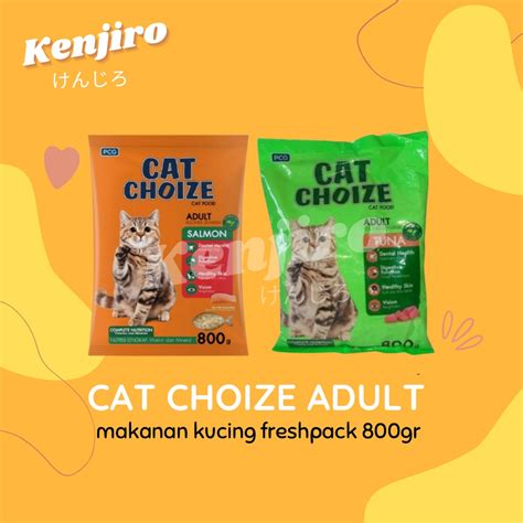 Jual Cat Choize Adult Tuna Salmon Makanan Pakan Premium Kucing Kering