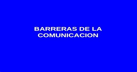 Barreras Comunicacion Mafalda Ppt Powerpoint