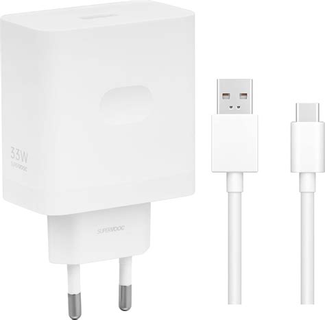 W Supervooc Cargador Cargador Para Original Oppo Fast Charger Usb C