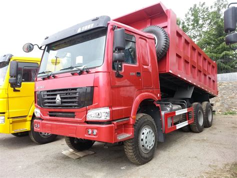 China New HOWO 6X4 371HP 20 30 Tons Dumper Dump Tipper Truck Price For