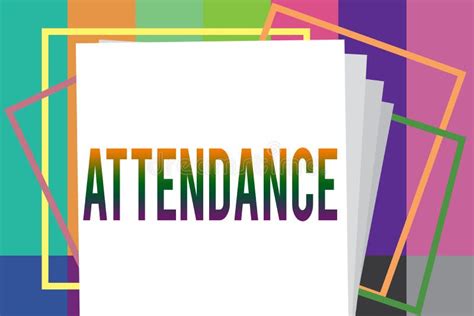 Attendance Stock Illustrations – 4,429 Attendance Stock Illustrations, Vectors & Clipart ...