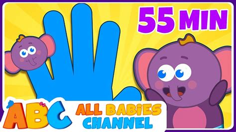 All Babies Channel | Elephant Finger Family Song | Nursery Rhymes Collection - YouTube