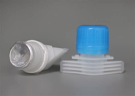 Leak Proof PE Food Grade Plastic Pour Spout Caps With Seal Liner For