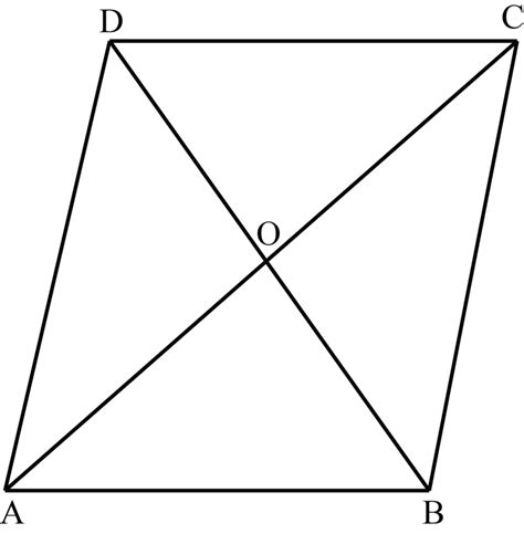 In The Given Figure ABCD Is A Rhombus Then A AC2 BD2 AB2 B AC2