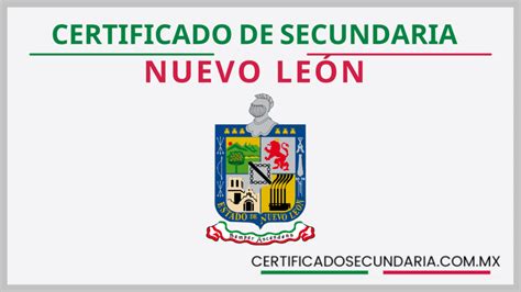 Certificado De Secundaria SEP En Campeche