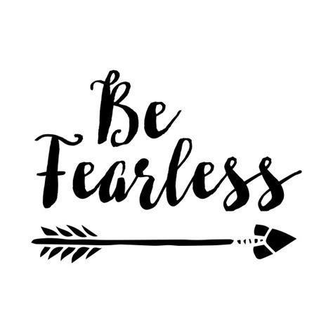 Be Fearless Typography Mug Teepublic