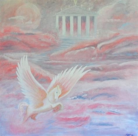 Pegasus Painting By Melissa Pinner Fine Art America