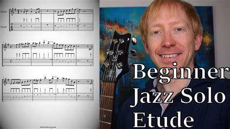 Beginner Jazz Solo Etude 1 Beginner Jazz Improvisation Easy Jazz