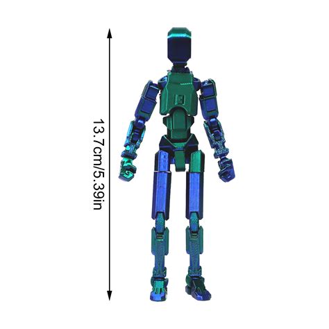 Umitay 2025 New T13 Action Figure Assembly Completed 3d Printed Human Body Model Multi Joint