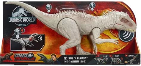 Jurassic World Indominus Rex Destruye Luz Y Sonidos 58 Cm Envío Gratis