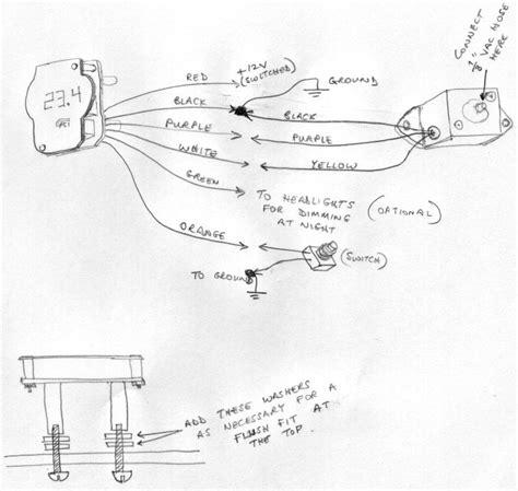 Diagram Auto Gauge Wiring Diagram Boost Gauge Mydiagram Online